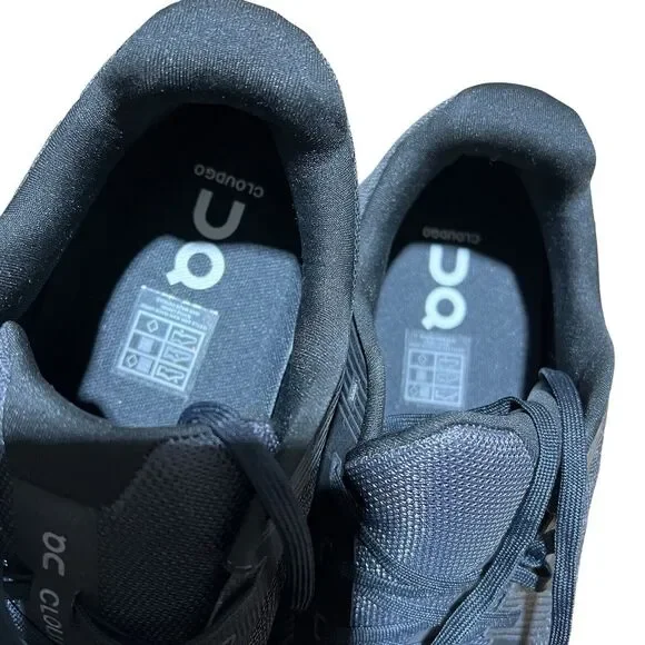 On Running Cloudgo Men's Size 12.5 D Running Shoes ‘Black/Eclipse’ 55.98635